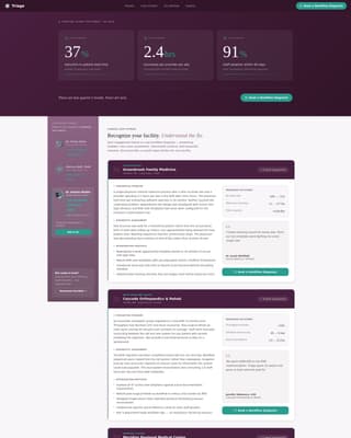 Triage - Powerful Healthcare Landing Page Template