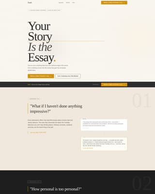Draft - Compelling Collegeessay Landing Page Template