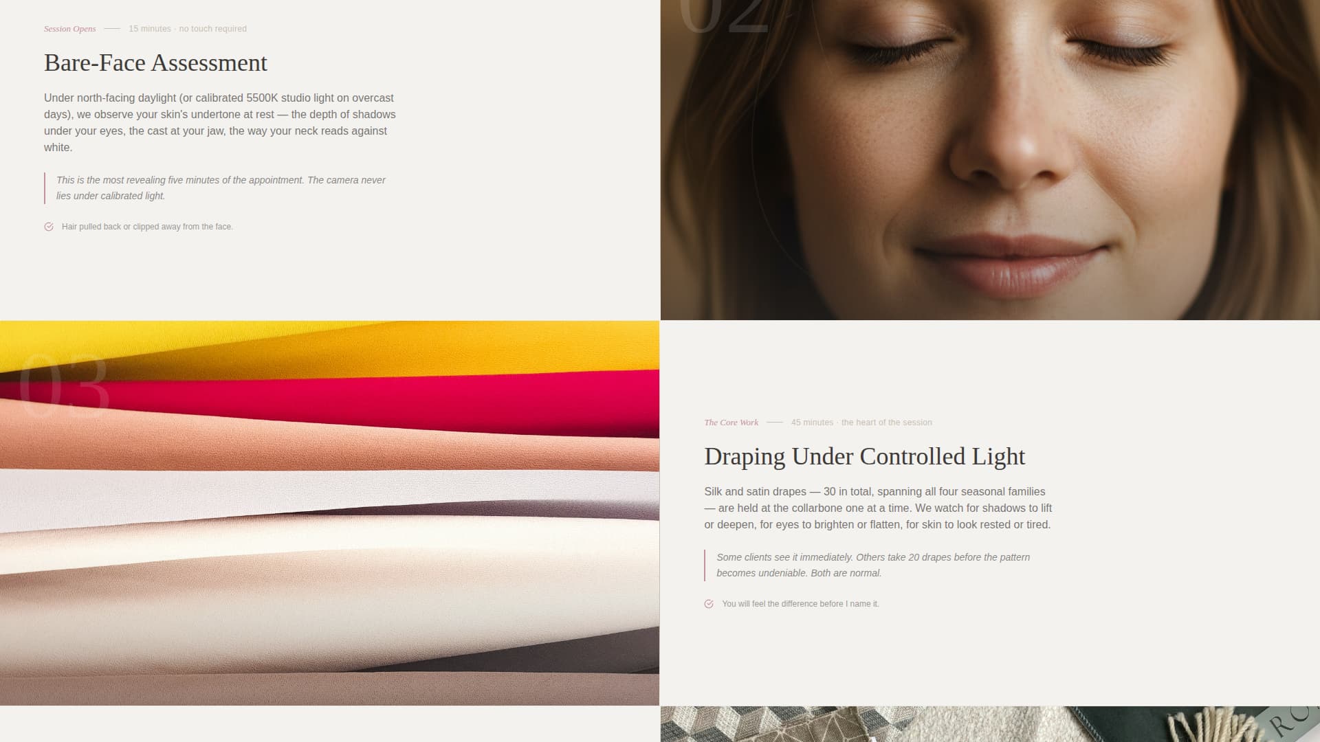 Color Analyst Blog Website Template