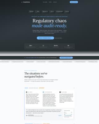 Comply — Verified Governance Landing Page Template