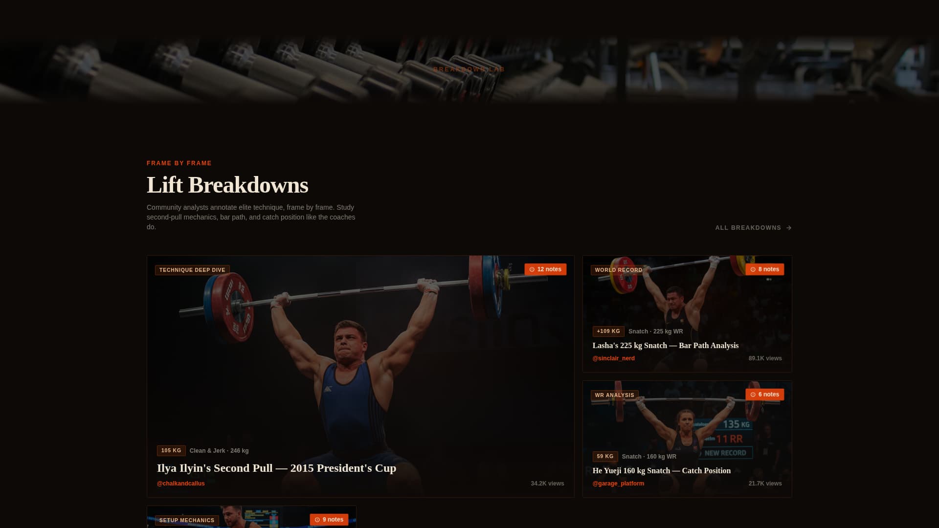 Iron - Elite Weightlifting Landing Page Template