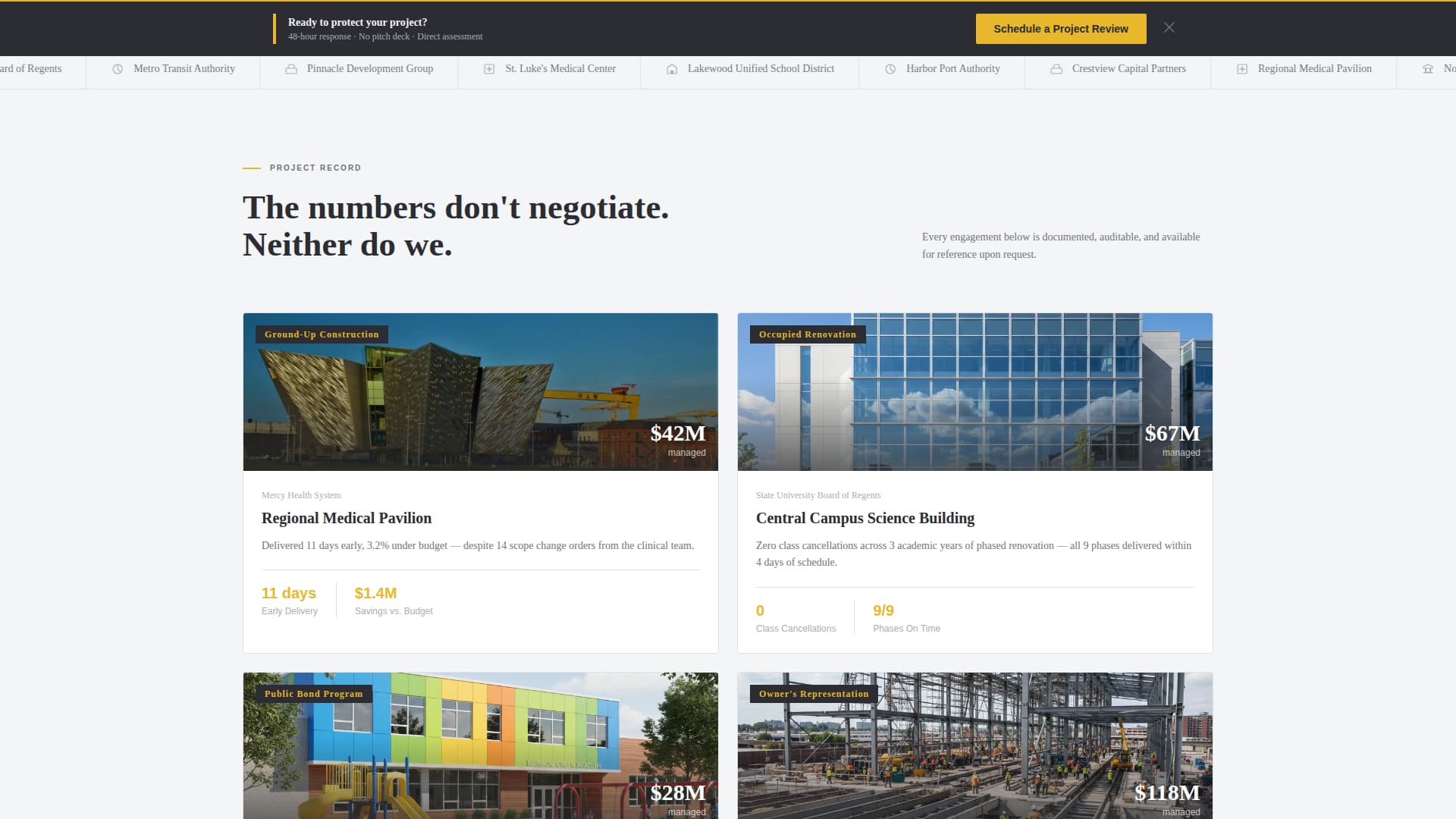 Foreman - Authoritative Constructionmanagement Landing Page Template