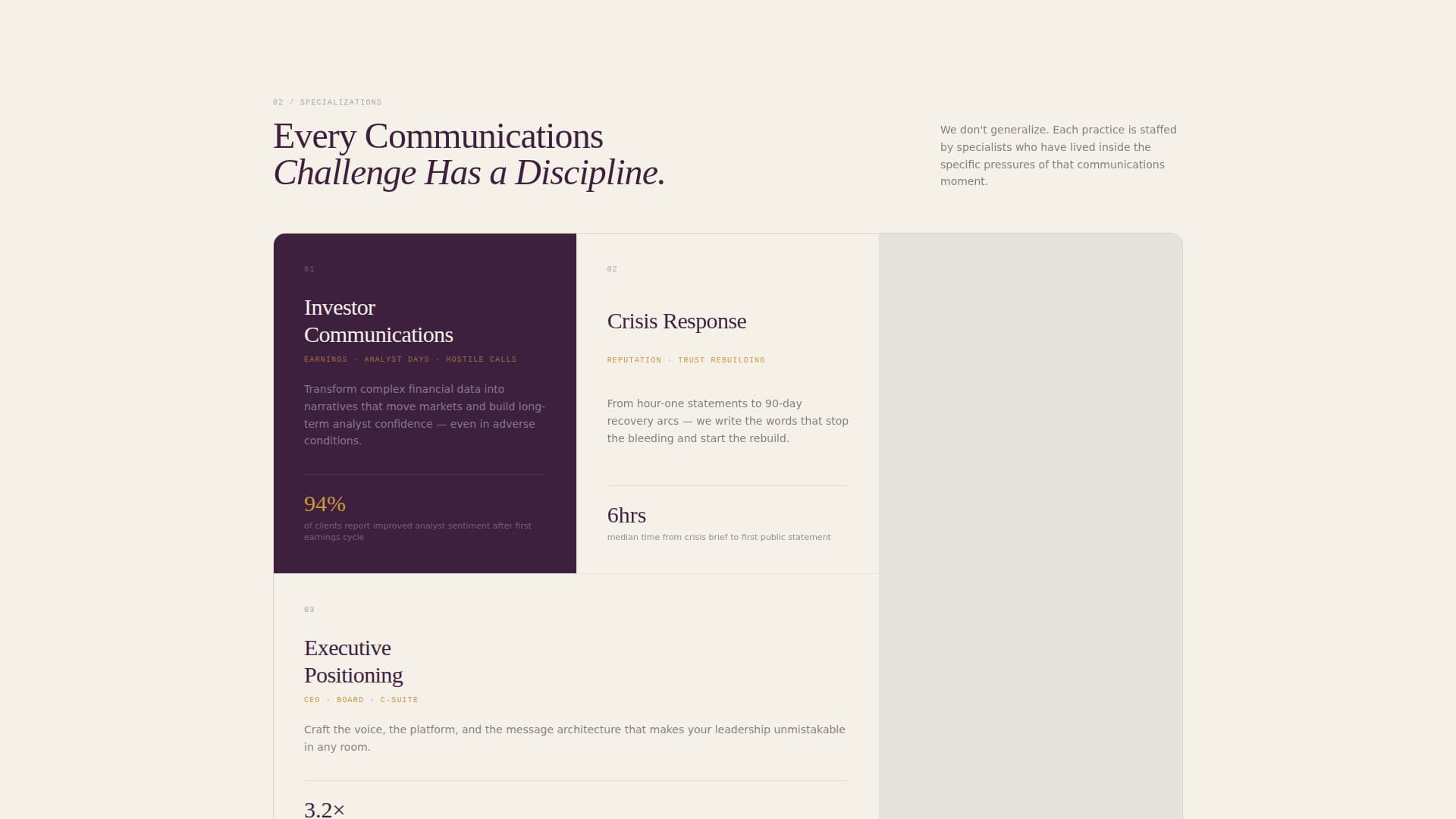 Byline - Authoritative Communications Landing Page Template