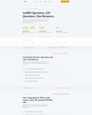 Hoist - Authoritative Craneoperator Landing Page Template