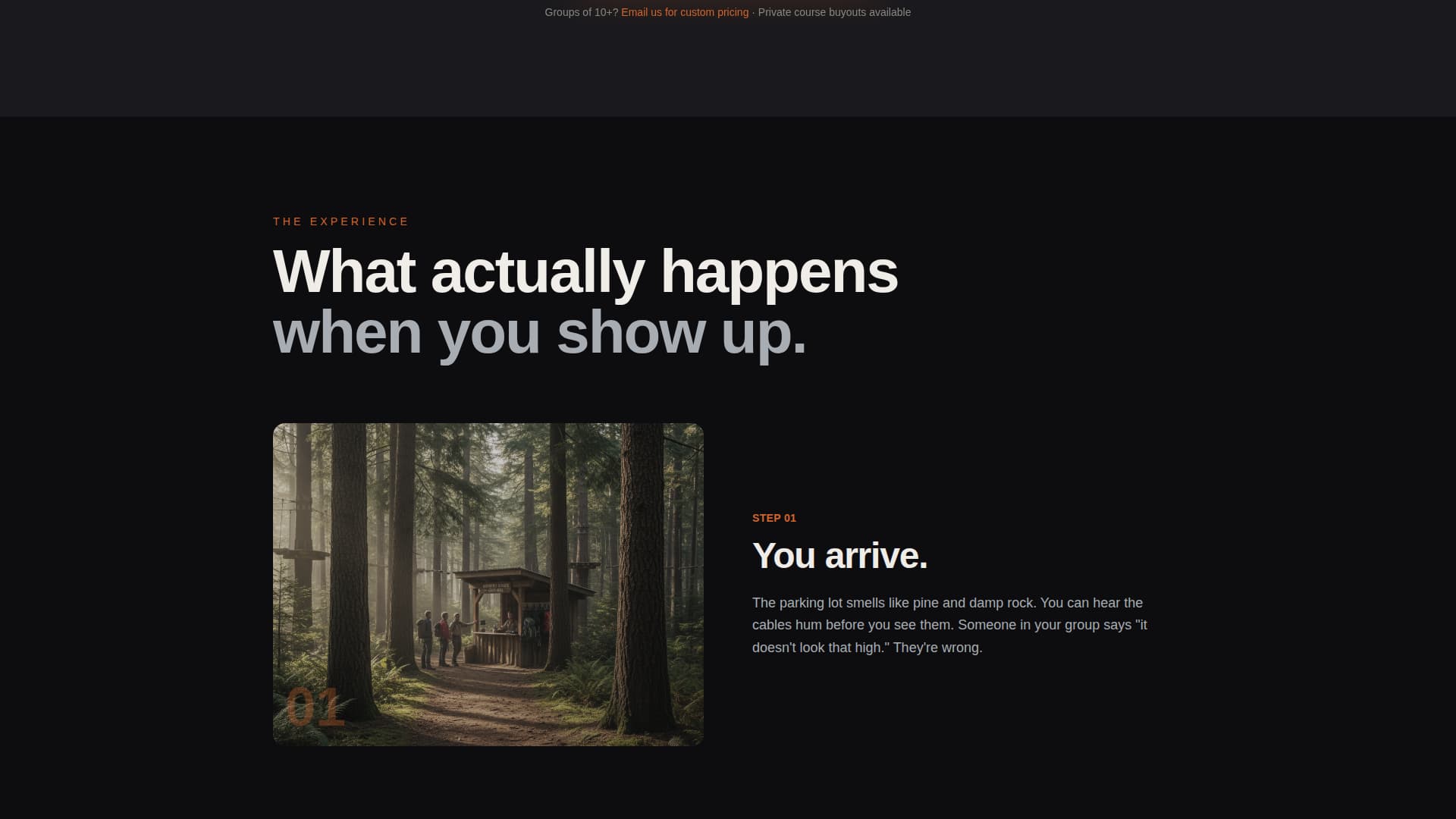 Harness - Thrilling Zipline Landing Page Template