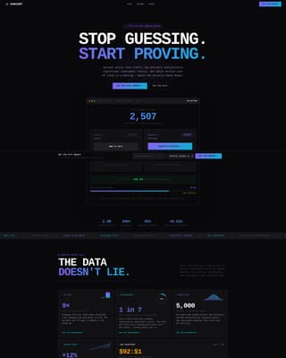 Software & SaaS Professional Website Template