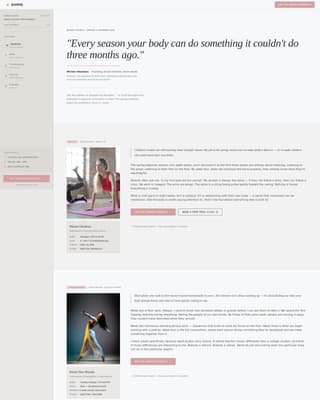 Barre - Inspiring Danceschool Landing Page Template