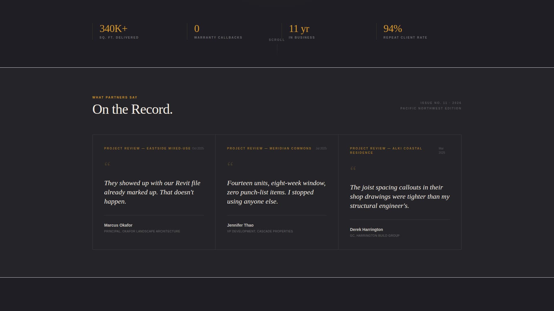 Plank - Executive Deckbuilder Landing Page Template