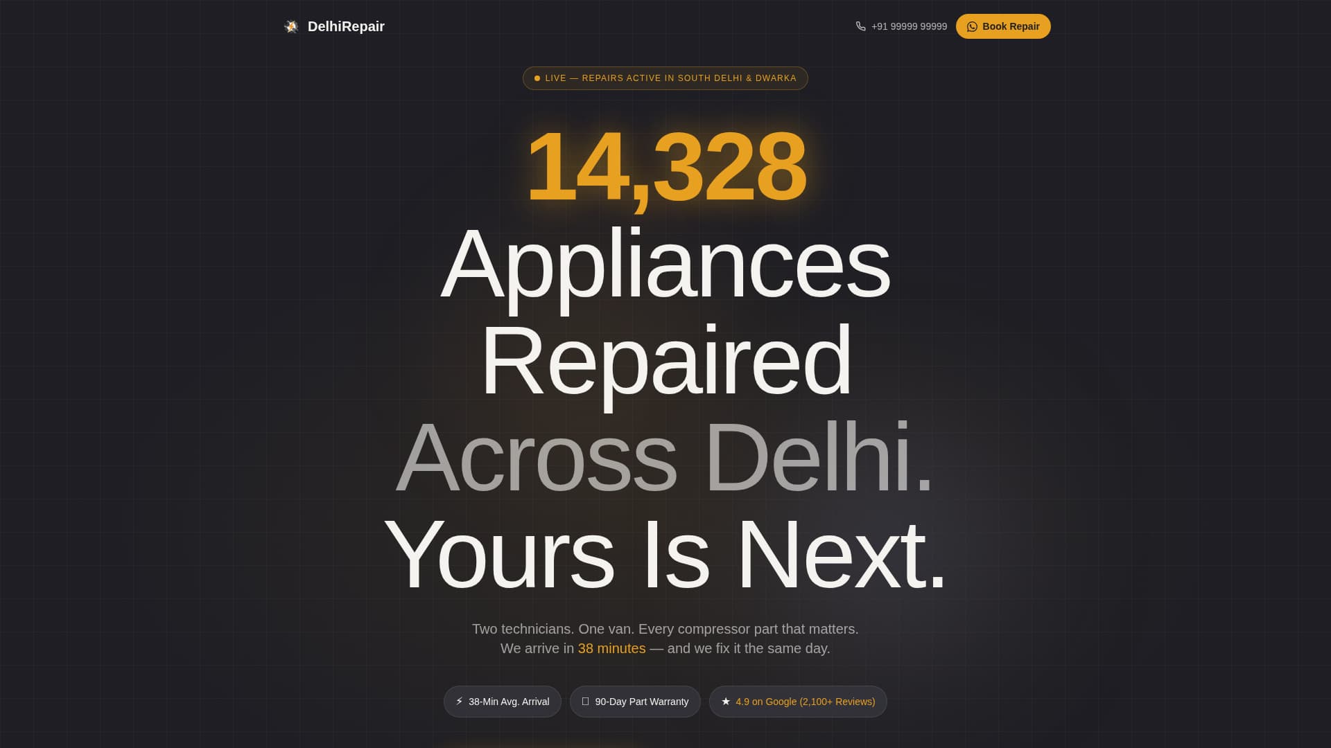 Fix - Rapid Appliancerepair Landing Page Template