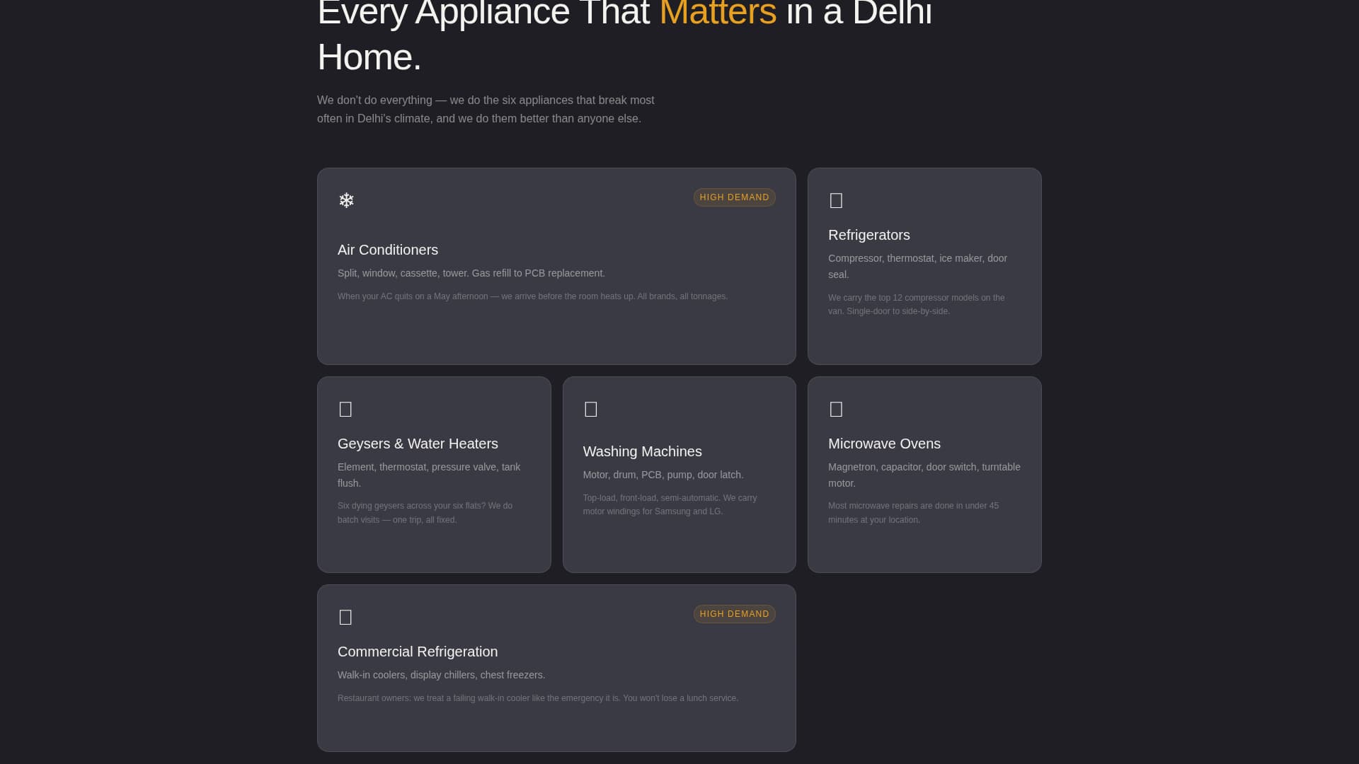 Fix - Rapid Appliancerepair Landing Page Template