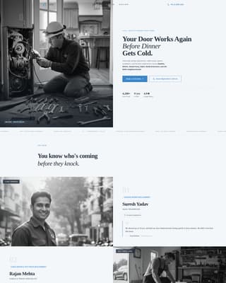 Hoist - Trusted Garagedoor Landing Page Template