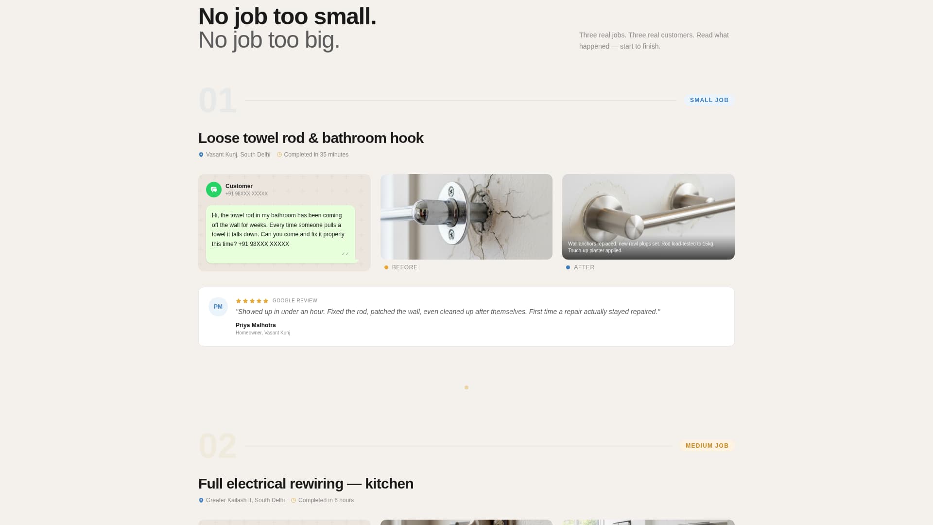 Fixit - Reliable Handyman Landing Page Template