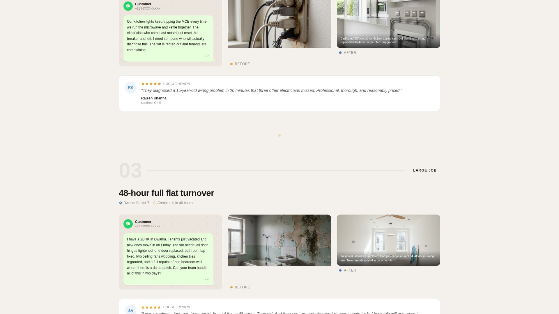Fixit - Reliable Handyman Landing Page Template