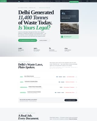 Delhi Local Blog Website Template