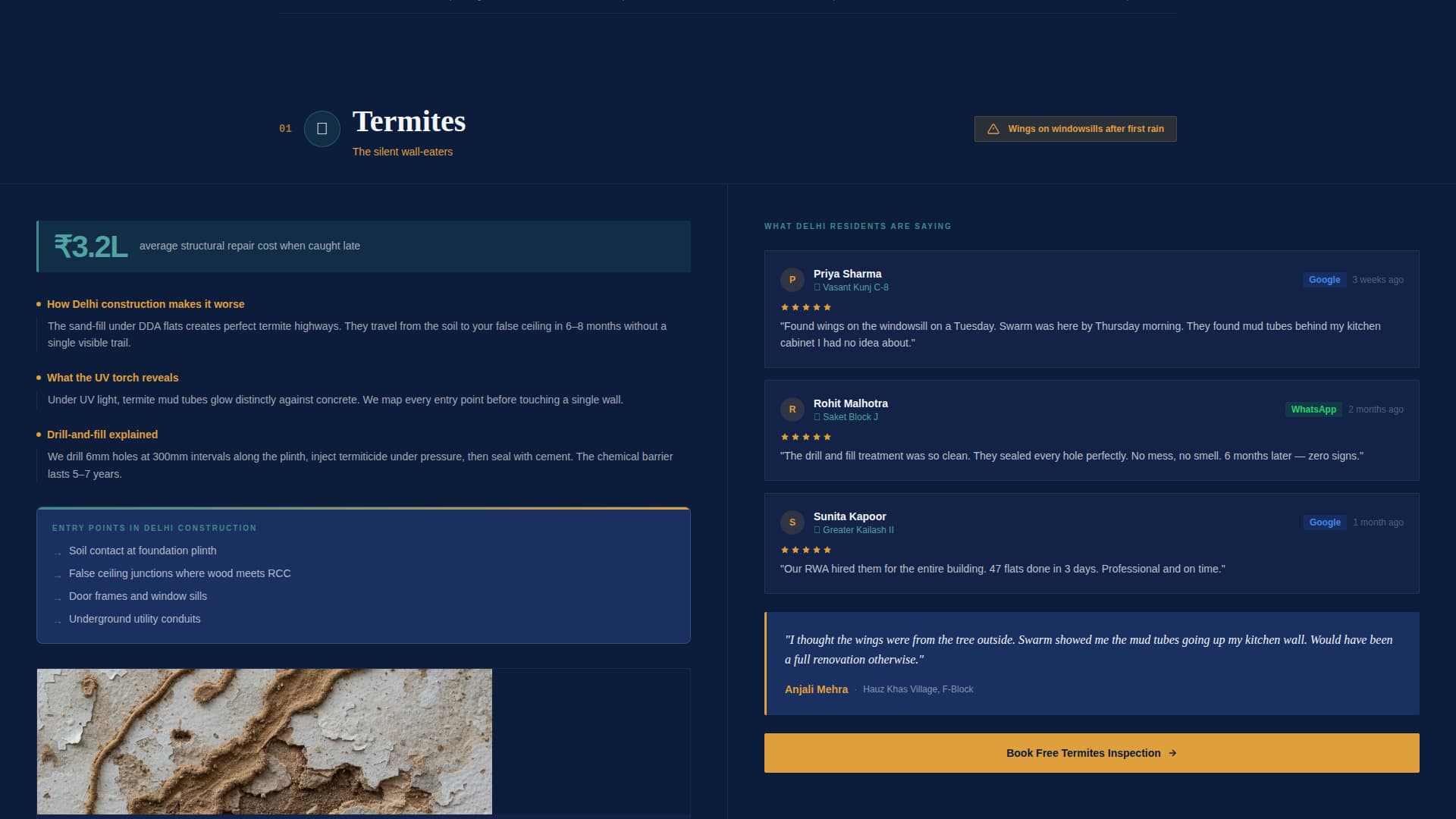 Barrier — Certified Pest Control Landing Page Template