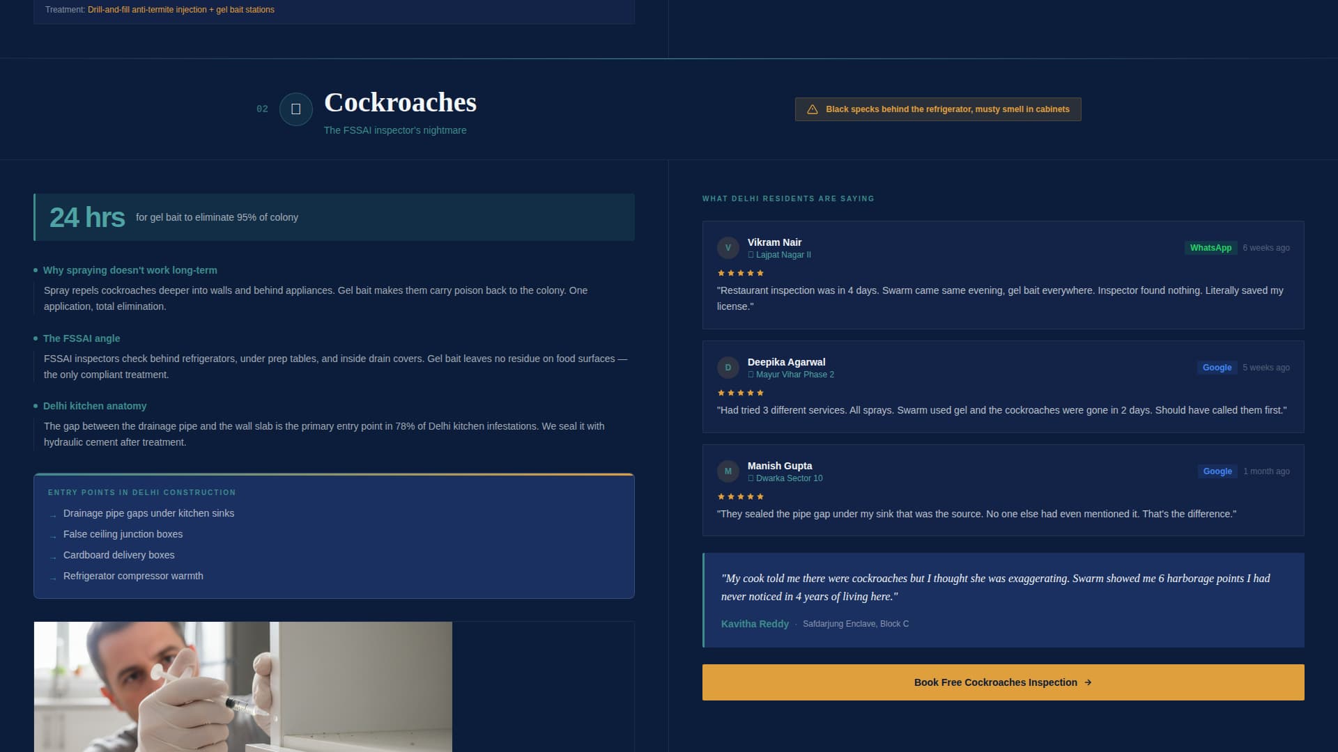 Barrier — Certified Pest Control Landing Page Template