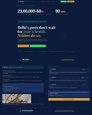 Barrier — Certified Pest Control Landing Page Template