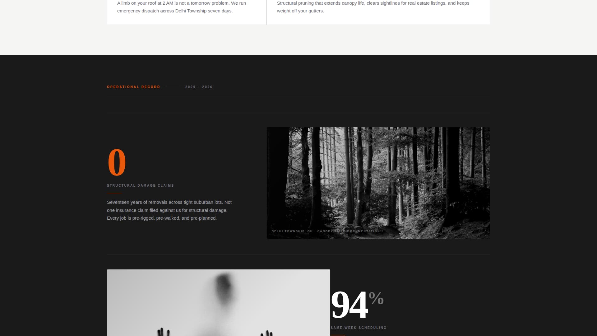 Arbor — Expert Arborist Services Landing Page Template