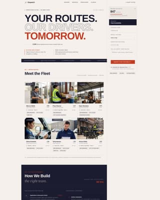 Roadmap — Dependable Fleet Driver Landing Page Template