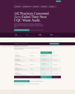 Sustain - Authoritative Dentalsustainability Landing Page Template