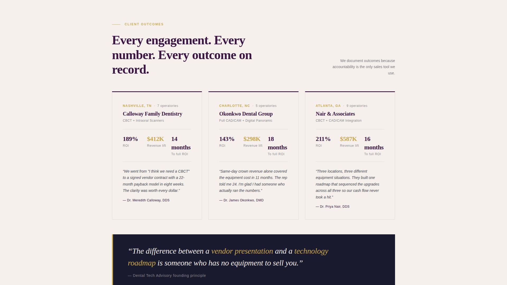 Chairside - Authoritative Dentaltechnology Landing Page Template