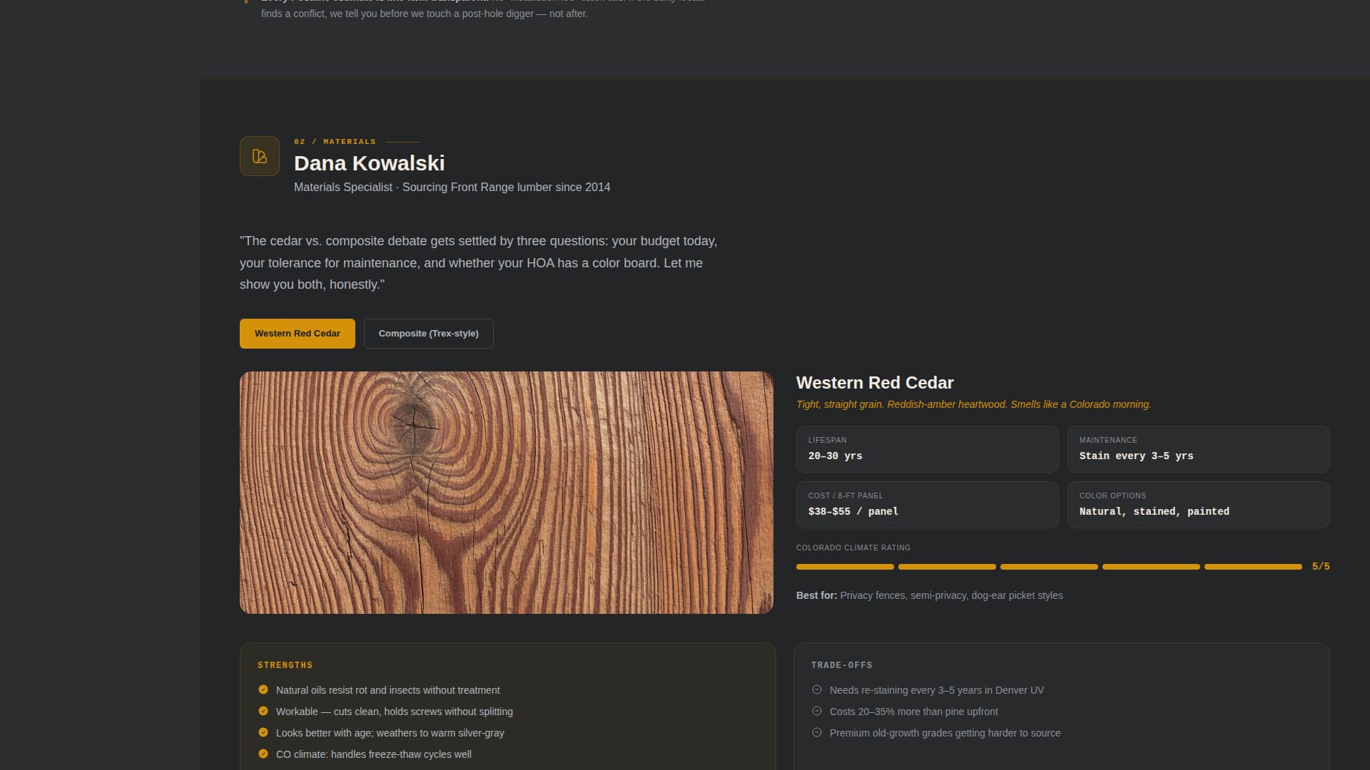 Postline - Trusted Fencing Landing Page Template