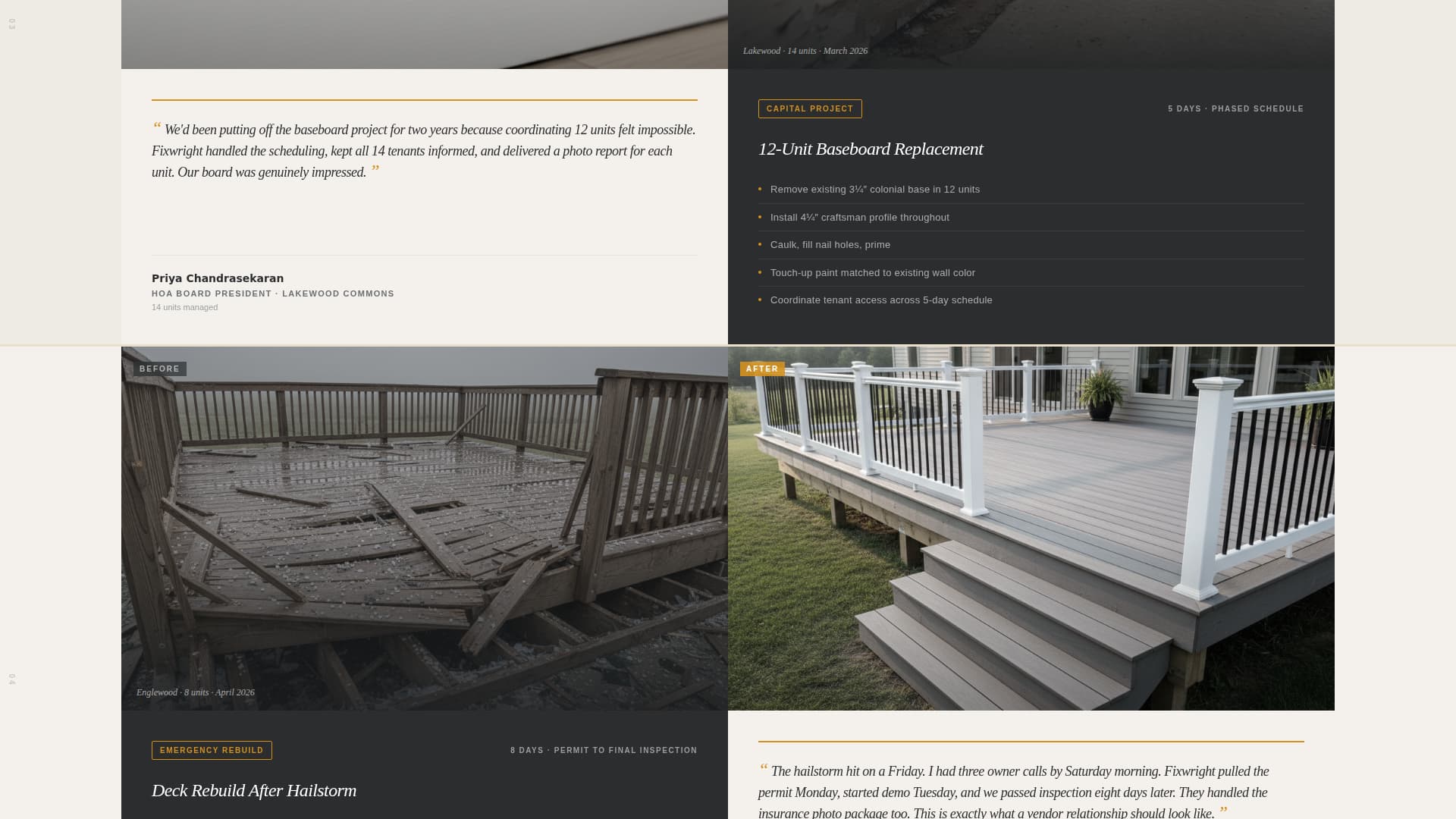 Fixwright - Reliable Handyman Landing Page Template
