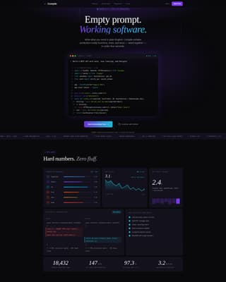 Compile - Velocity Code Landing Page Template