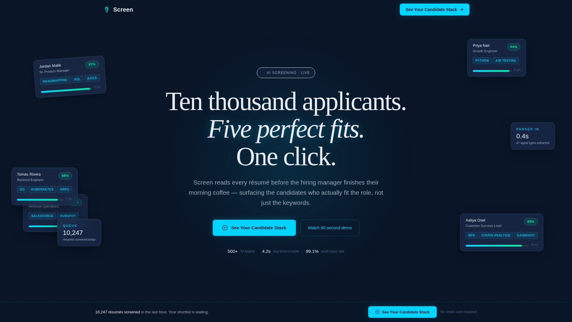 AI & Machine Learning Specialist Professional Website Template