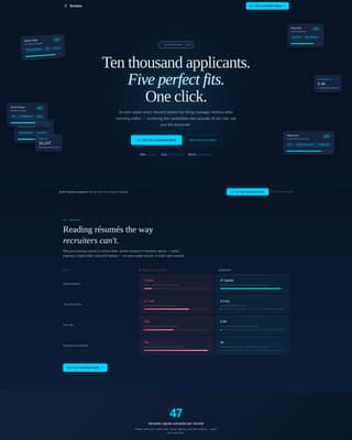 AI & Machine Learning Specialist Professional Website Template