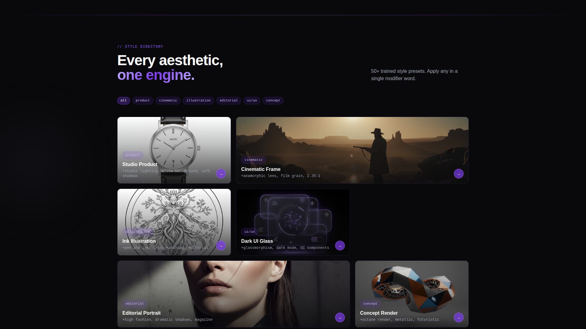 Promptforge - Powerful AI Image Generator Landing Page Template