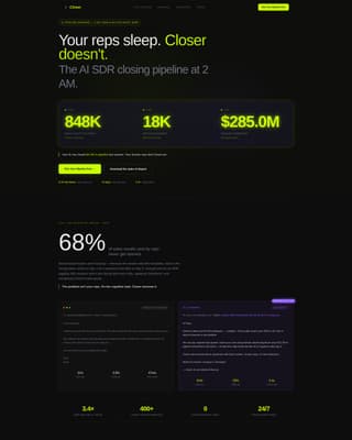 AI & Machine Learning Local Professional Website Template
