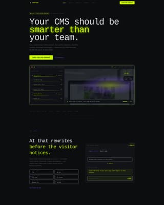 Cortex - Adaptive CMS Landing Page Template