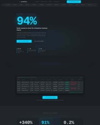 AI-Powered Enterprise Software Pricing Website Template