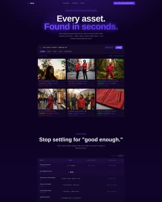 Vault - Powerful Dam Landing Page Template