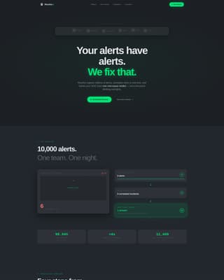 AIOps Technology Advanced Professional Website Template