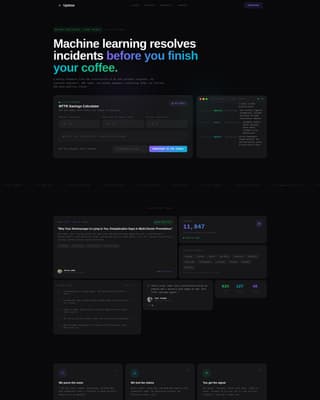AIOps Technology Cost Calculator Website Template
