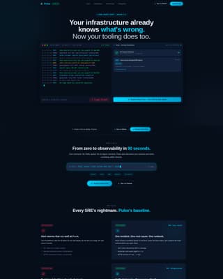 AIOps Technology Specialist Professional Website Template