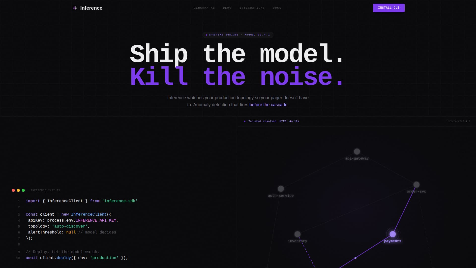 AIOps Technology Professional Website Template