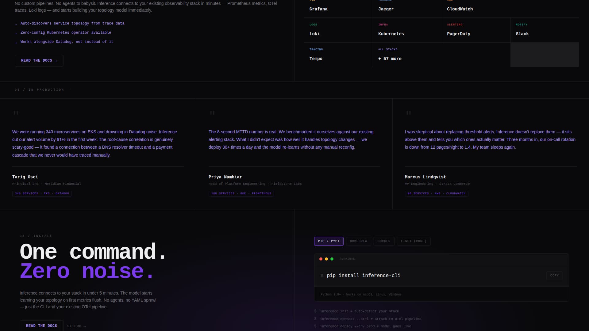 AIOps Technology Professional Website Template