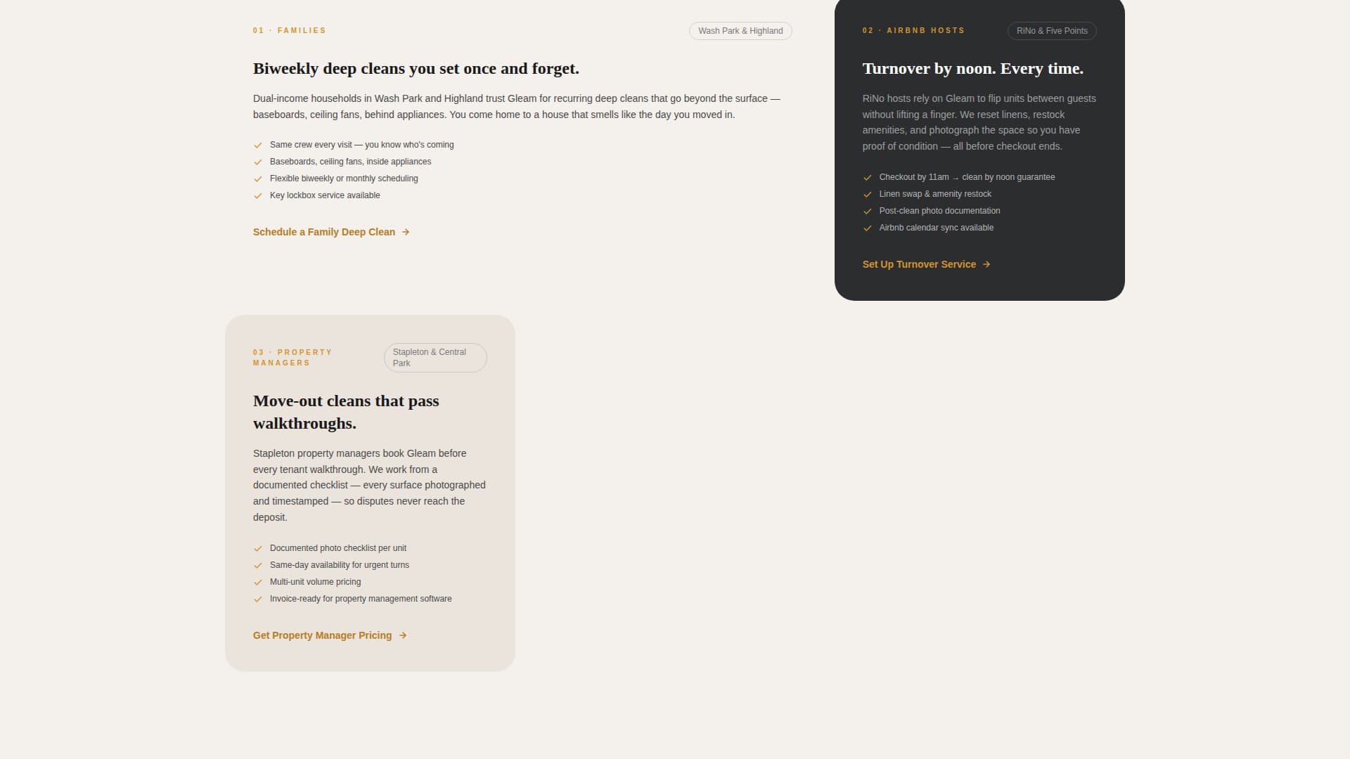 Sparkle — Professional Janitorial Services Landing Page Template