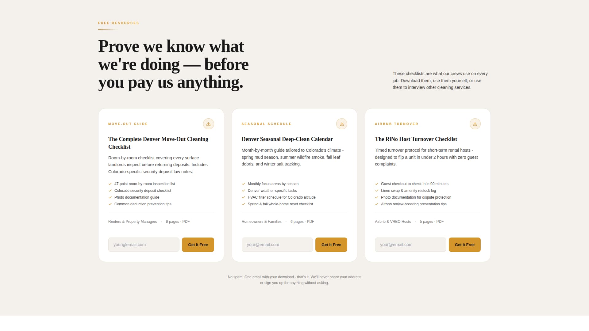 Sparkle — Professional Janitorial Services Landing Page Template