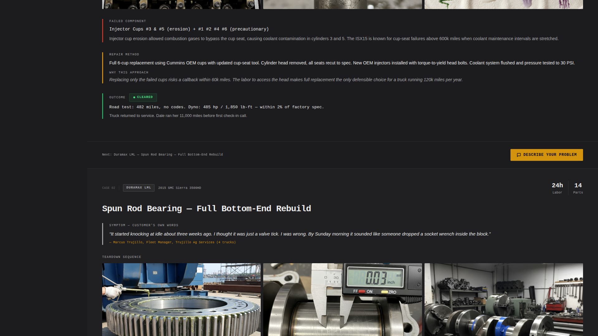 Torque - Proven Diesel Landing Page Template