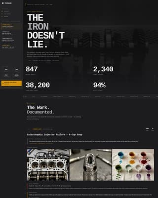 Torque - Proven Diesel Landing Page Template