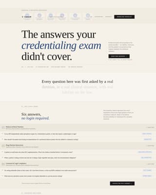 Consult - Authoritative Dietitian Landing Page Template
