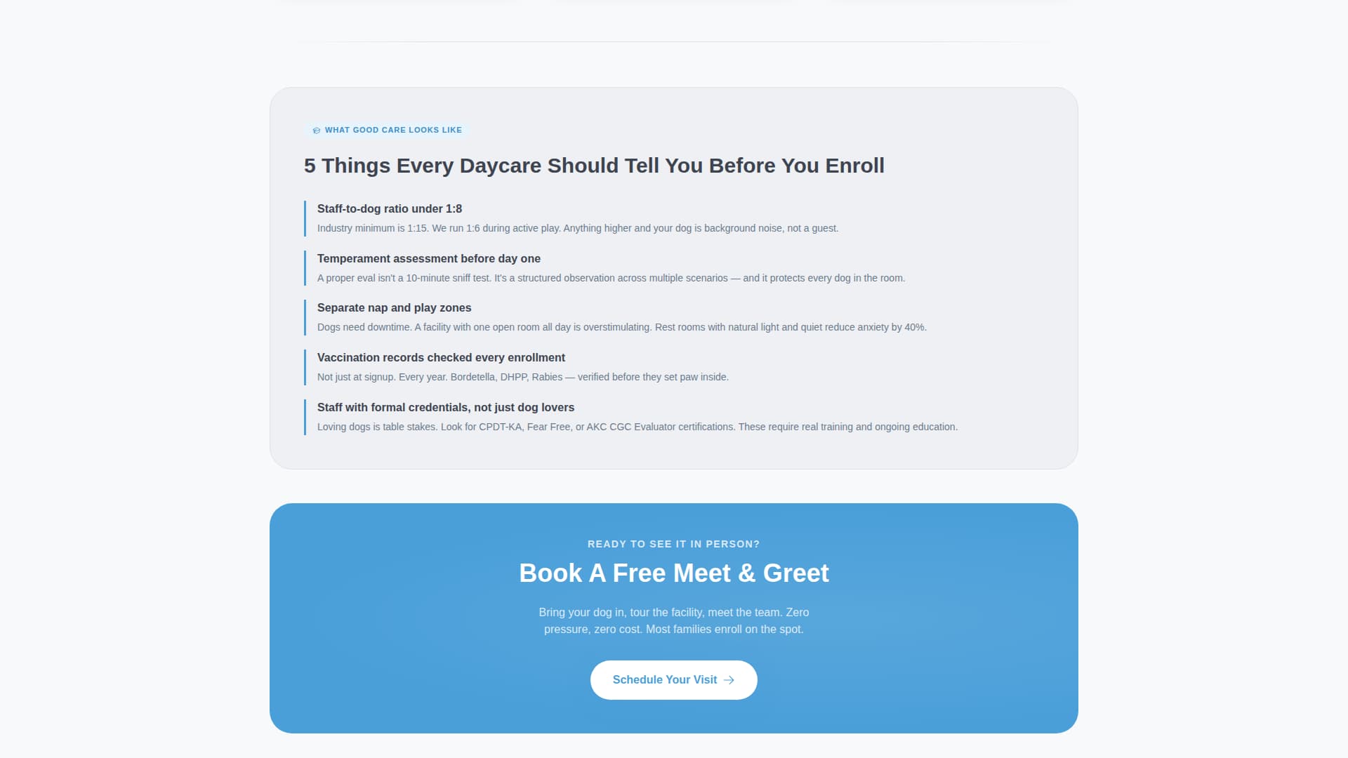Fetch - Trusted Dogdaycare Landing Page Template