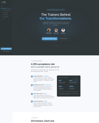 Dog - Modern Trainer Landing Page Template