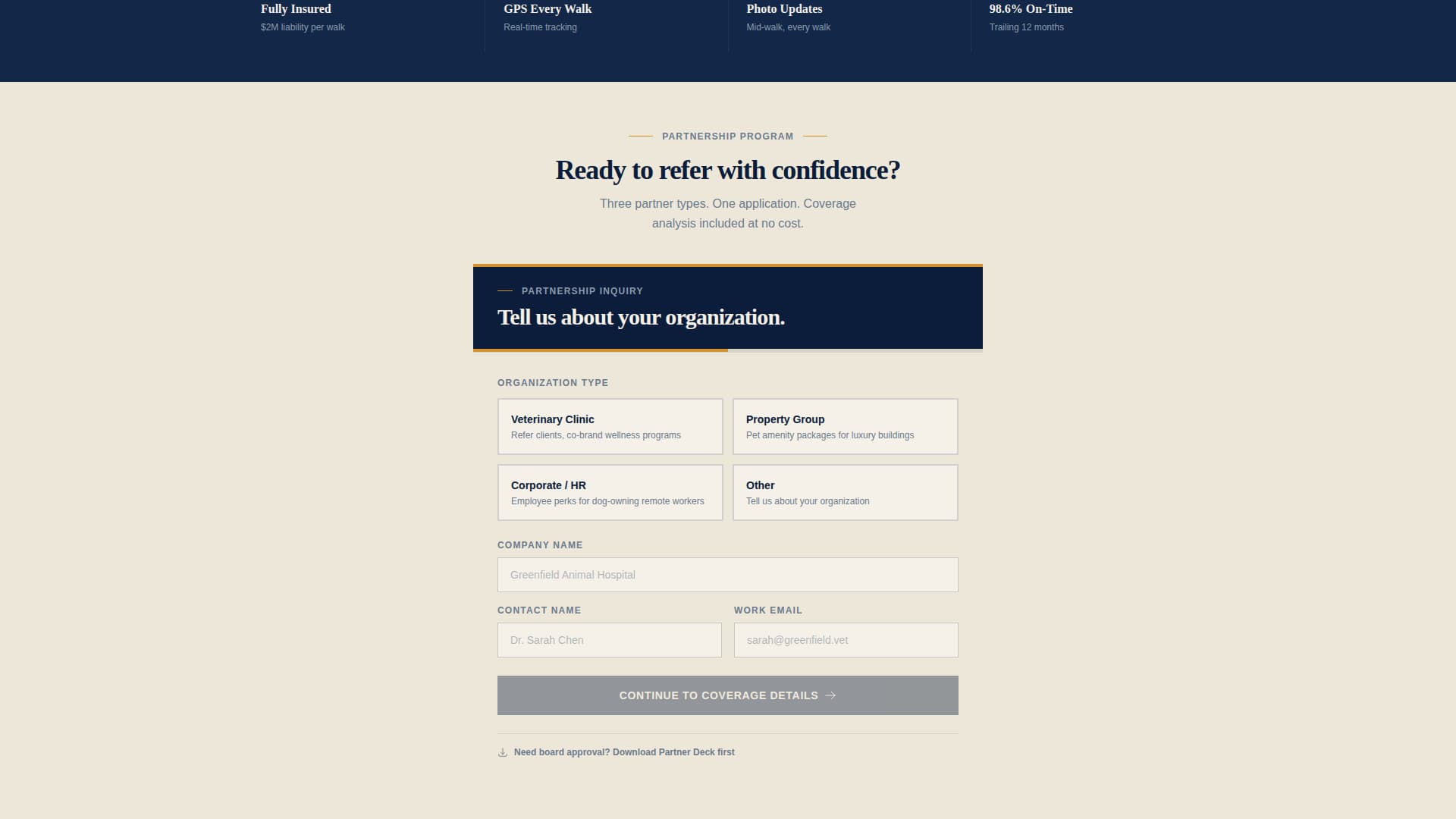 Patrol - Authoritative Petcare Landing Page Template