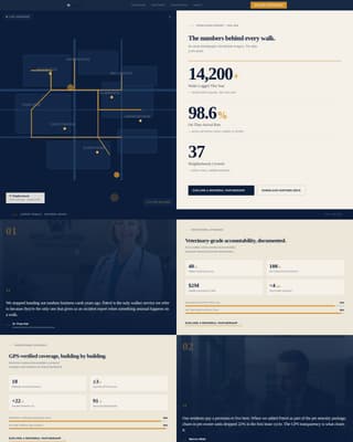 Patrol - Authoritative Petcare Landing Page Template