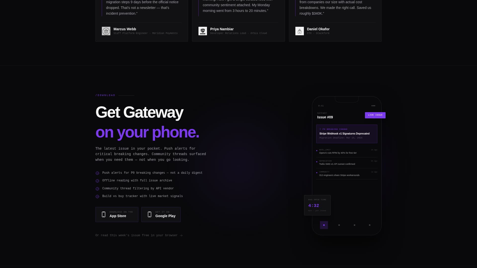 Bridge — Robust API Orchestration Landing Page Template